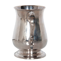 Antique Georgian Sterling Silver Pint Beer Tankard Mug Jacob Marsh London 1770