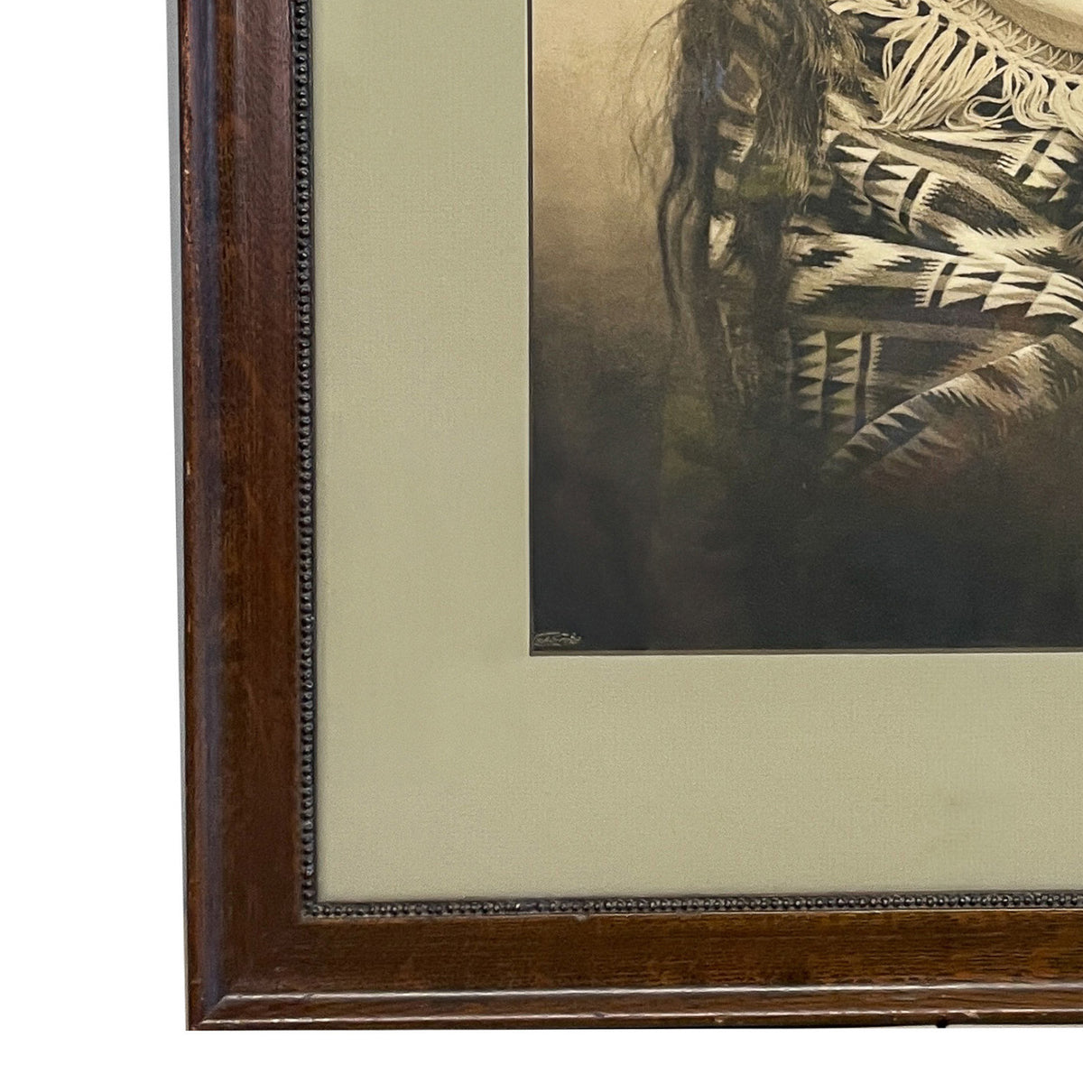 Antique Oregon's "Indian Madonna & Child" Native American Silver Gelatin Photo by Benjamin Gifford