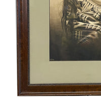 Antique Oregon's "Indian Madonna & Child" Native American Silver Gelatin Photo by Benjamin Gifford