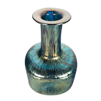 Antique Austrian Art Nouveau Loetz Cobalt Blue Papillon Art Glass Vase 1900