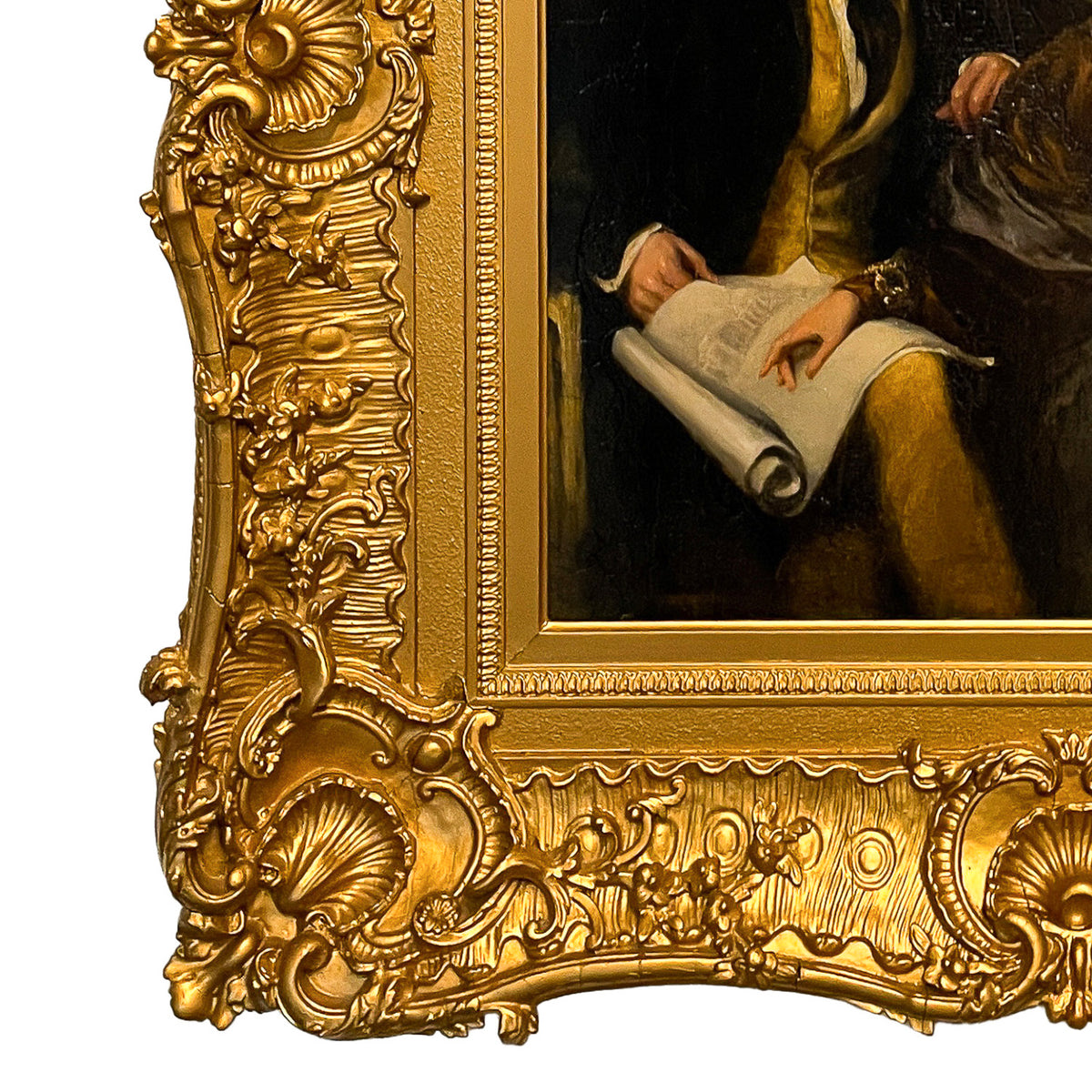 John Hayter RA Antique Oil Painting Aristocratic Portrait of John Ogle Kirkley Hall Northumbria by  by Sir John Hayter RA  1829