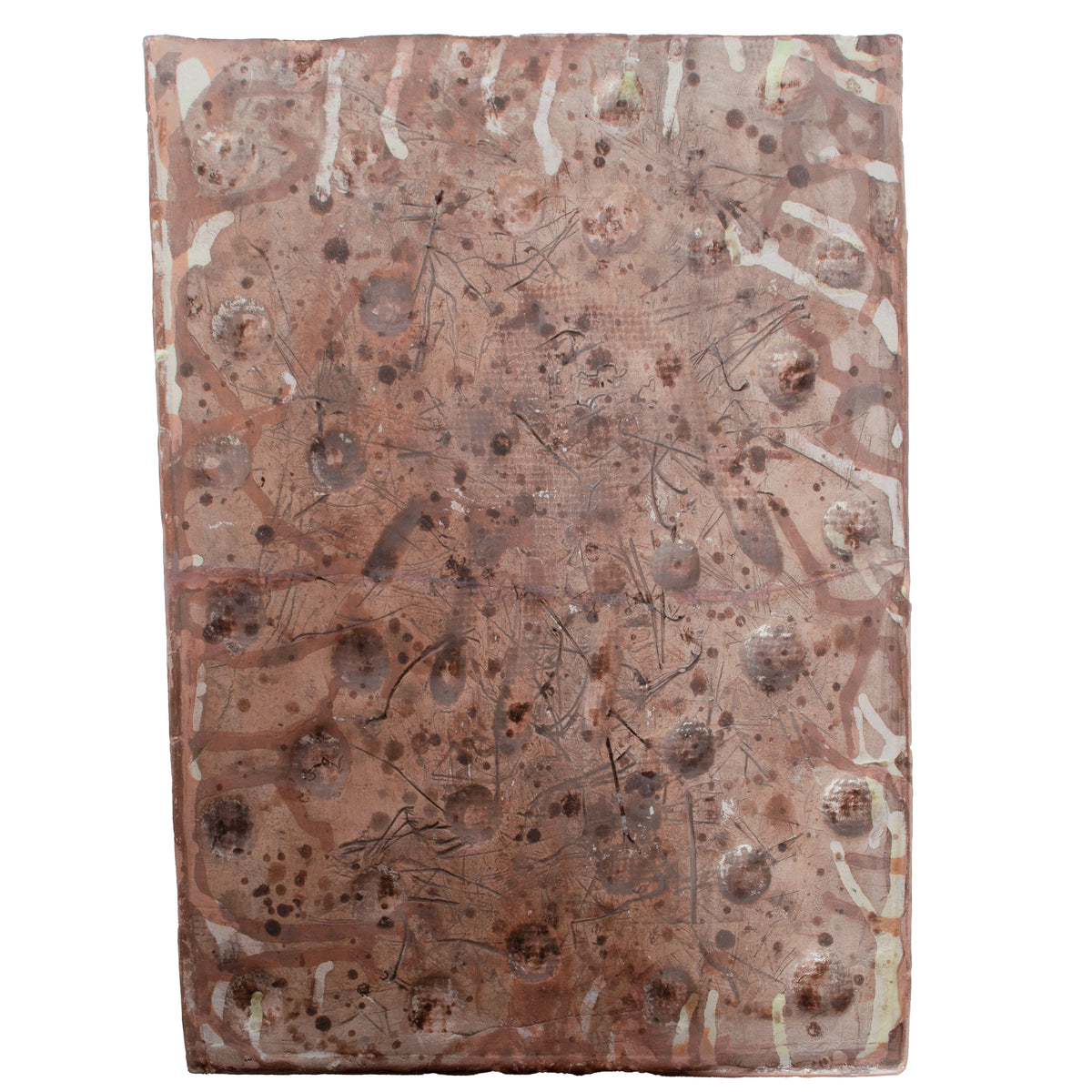 Large Antique Turkish Kutayah Iznik Islamic Pottery Tile Kaaba Mecca Quran 1880