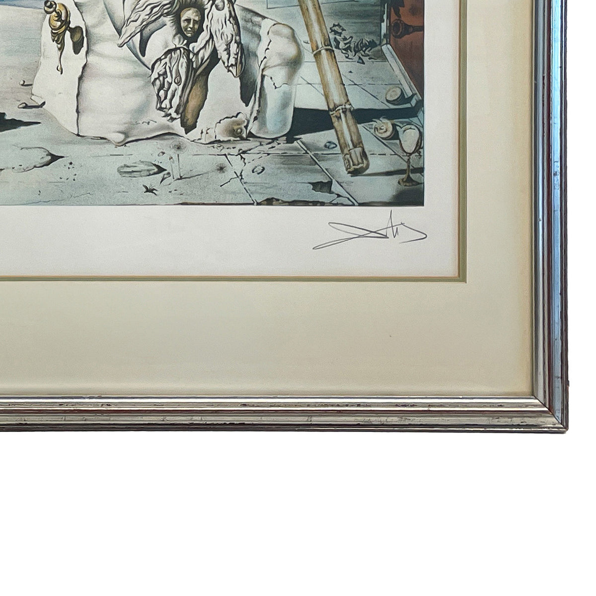 "The Apotheosis of Homer" Original Chromolithograph Artist's Proof By Salvador Dali, 1945 Signed C.O.A