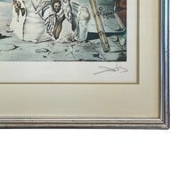 "The Apotheosis of Homer" Original Chromolithograph Artist's Proof By Salvador Dali, 1945 Signed C.O.A