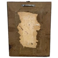 Antique 18th Century Persian Islamic Safavid Cuerda Seca Pottery Tile Rostam Circa 1700