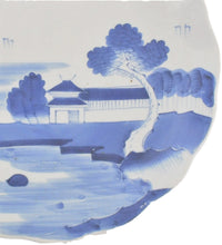 Antique Japanese Meiji Period Blue & White Imari Plate, Circa 1900