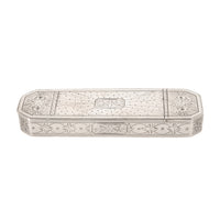 Antique 18th Century Georgian Sterling Silver Engraved Toothpick Case Birmingham Samuel Pemberton 1790