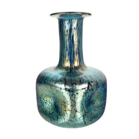 Antique Austrian Art Nouveau Loetz Cobalt Blue Papillon Art Glass Vase 1900