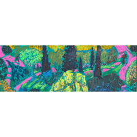 Large Expressionist Acrylic Canvas Painting "Laurelhurst Park" Portland Oregon, by Jack McLarty 2003
