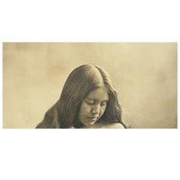 Antique Oregon's "Indian Madonna & Child" Native American Silver Gelatin Photo by Benjamin Gifford