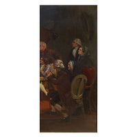 Antique French Oil Painting Claude Rouget de LiIsle Singing "La Marseillaise" by Isidore Alexandre Augustin Pils, Circa 1849