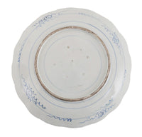 Antique Japanese Meiji Period Blue & White Imari Plate, Circa 1900