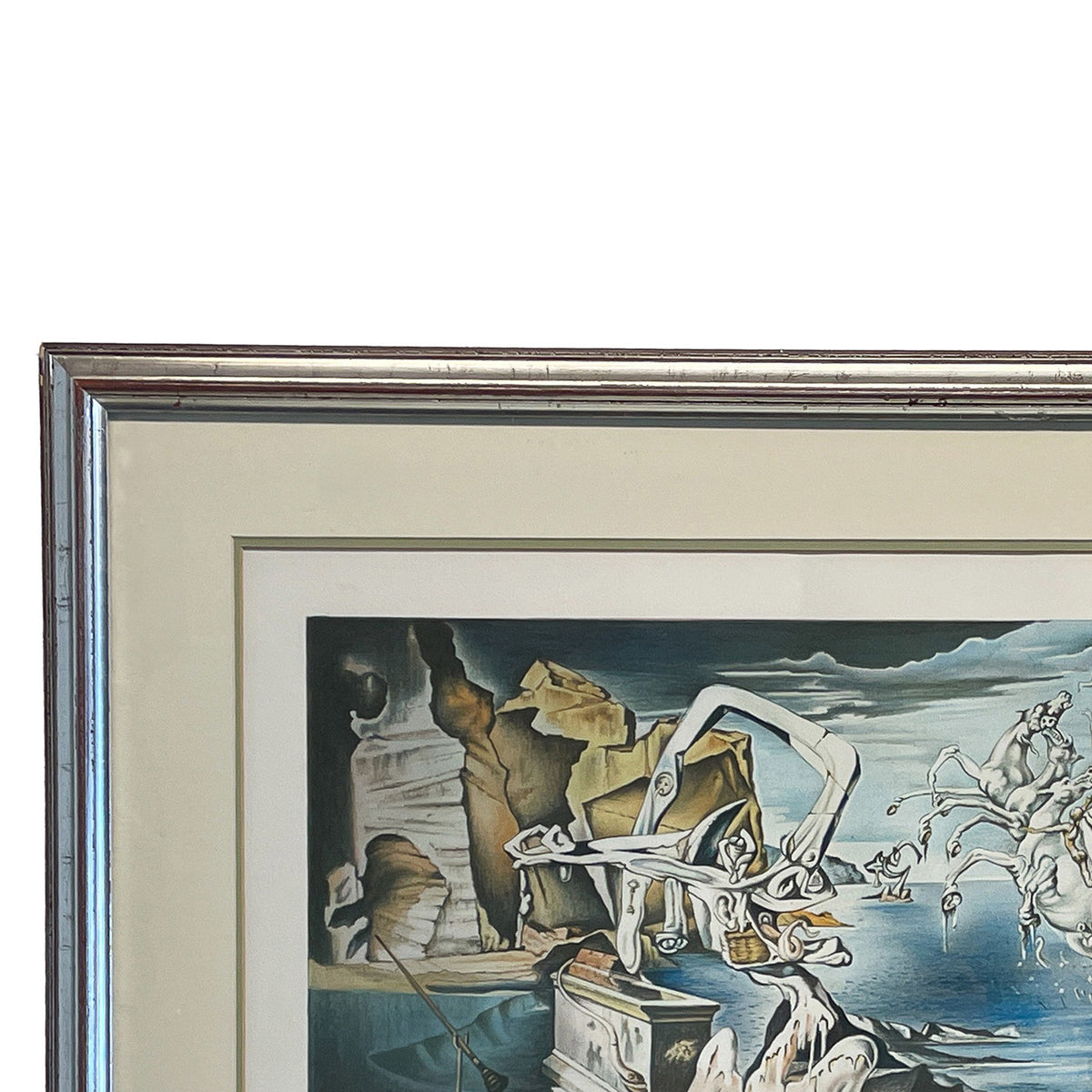 "The Apotheosis of Homer" Original Chromolithograph Artist's Proof By Salvador Dali, 1945 Signed C.O.A