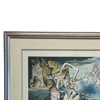 "The Apotheosis of Homer" Original Chromolithograph Artist's Proof By Salvador Dali, 1945 Signed C.O.A
