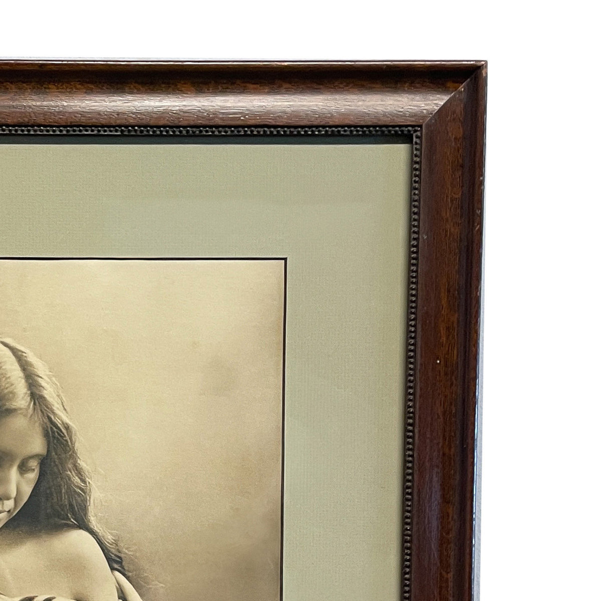 Antique Oregon's "Indian Madonna & Child" Native American Silver Gelatin Photo by Benjamin Gifford