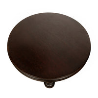 Antique Italian Carved Walnut Statue Pedestal Wine Candle Lamp Stand Table 1900