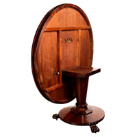 Antique Georgian Regency Rosewood Circular Dining Breakfast Tilt-Top Table 1820