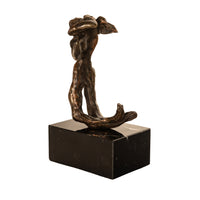 Surrealist Bronze Sculpture Statue "Angel of Victory" 1974 Original Signed Dali