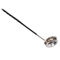 Antique American Sterling Silver & Baleen Georgian Punch Nog Toddy Ladle 1780