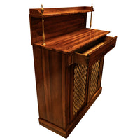 Antique Georgian Regency Rosewood Brass Gillows Chiffonier Sideboard Bar 1820