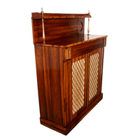 Antique Georgian Regency Rosewood Brass Gillows Chiffonier Sideboard Bar 1820