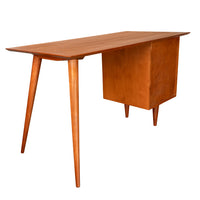 American Mid Century Modern Paul McCobb Planner Group Maple # 1560 Desk 1950's