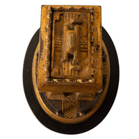 Antique French Grand Tour Gilt Bronze Architectural Model Arc de Triomphe 1825