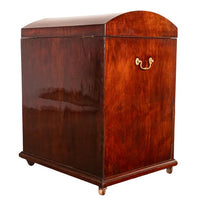 Antique Georgian Mahogany Domed Top Wine Liquor Cellarette Cabinet Box 1780
