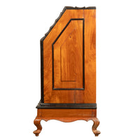 Antique 18th Century VOC Dutch Colonial Padouk Ebony Secretary Desk Bureau 1730