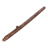 Antique 18th Century Tibetan Buddhist Gilded Iron Lama's Pen Case Derge 1700