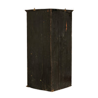 Antique Flemish Painted Polychrome Corner Cabinet Christ Nativity Magi 1760