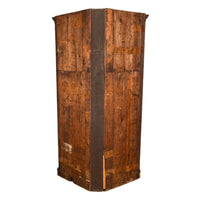 Antique 18th Century Georgian Inlaid Mahogany Freestanding Corner Cabinet 1790