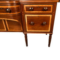 Antique Georgian Irish Inlaid Cuban Mahogany Country House Sideboard Donegal Circa 1800