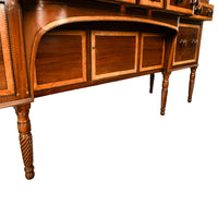 Antique Georgian Irish Inlaid Cuban Mahogany Country House Sideboard Donegal Circa 1800