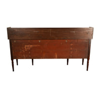 Antique Georgian Irish Inlaid Cuban Mahogany Country House Sideboard Donegal Circa 1800