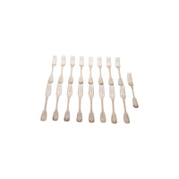Antique Set Georgian Dining Sterling Silver Cutlery William Tuite Garrard Co London 110 pieces 1788
