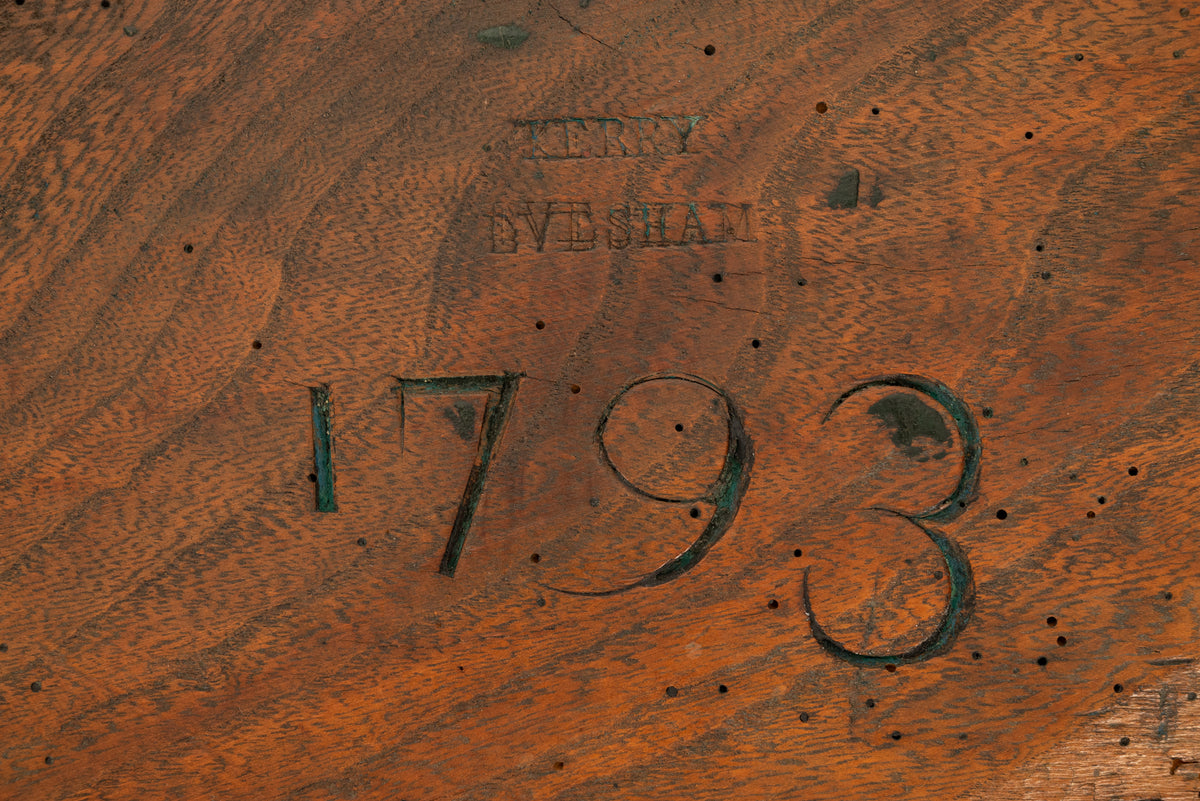 Important Antique Earliest Recorded English Windsor Chair by Kerry Evesham 1793