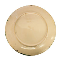 Antique Majolica Pottery Palissy Ware Lobster 12" Plate Casadinho Portugal 1900