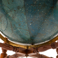 Antique 19th C. W & A K Johnston 18" Celestial Library Floor Globe on Stand London 1879