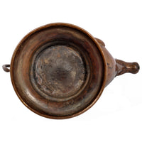 Antique 19th Century Indian Hindu Copper Sacred Nandi Bull Water Vessel 1800