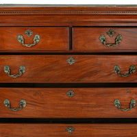 Antique 18th Century Georgian George III Mahogany Tallboy Chest on Chest, Circa 1760