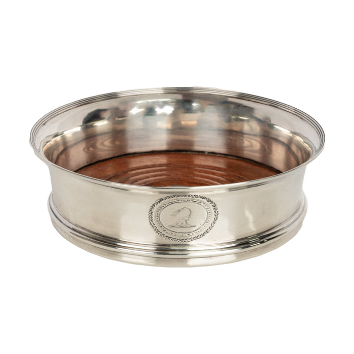 Antique Georgian Sterling Silver Wine Coaster Peter & Anne Bateman London 1799