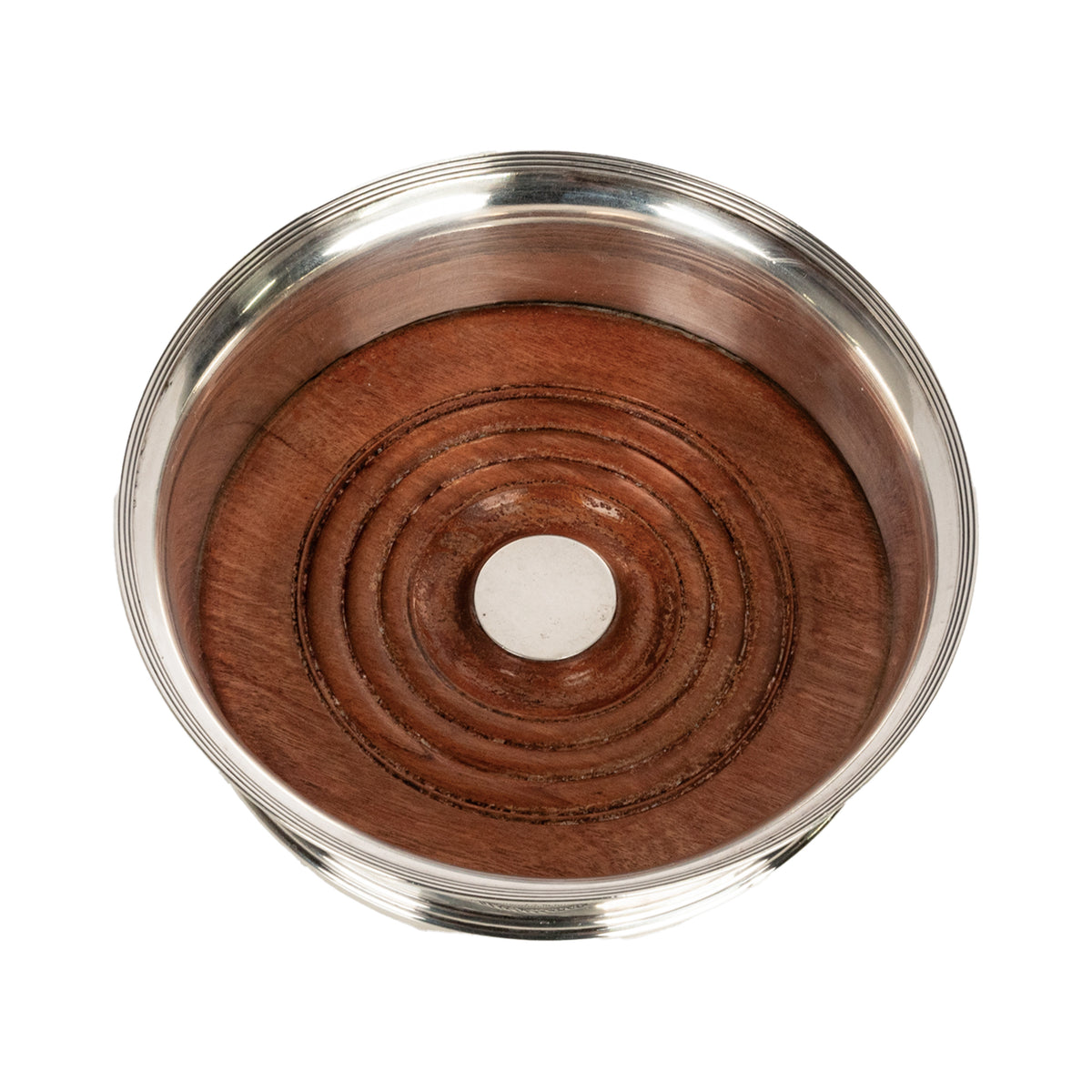 Antique Georgian Sterling Silver Wine Coaster Peter & Anne Bateman London 1799