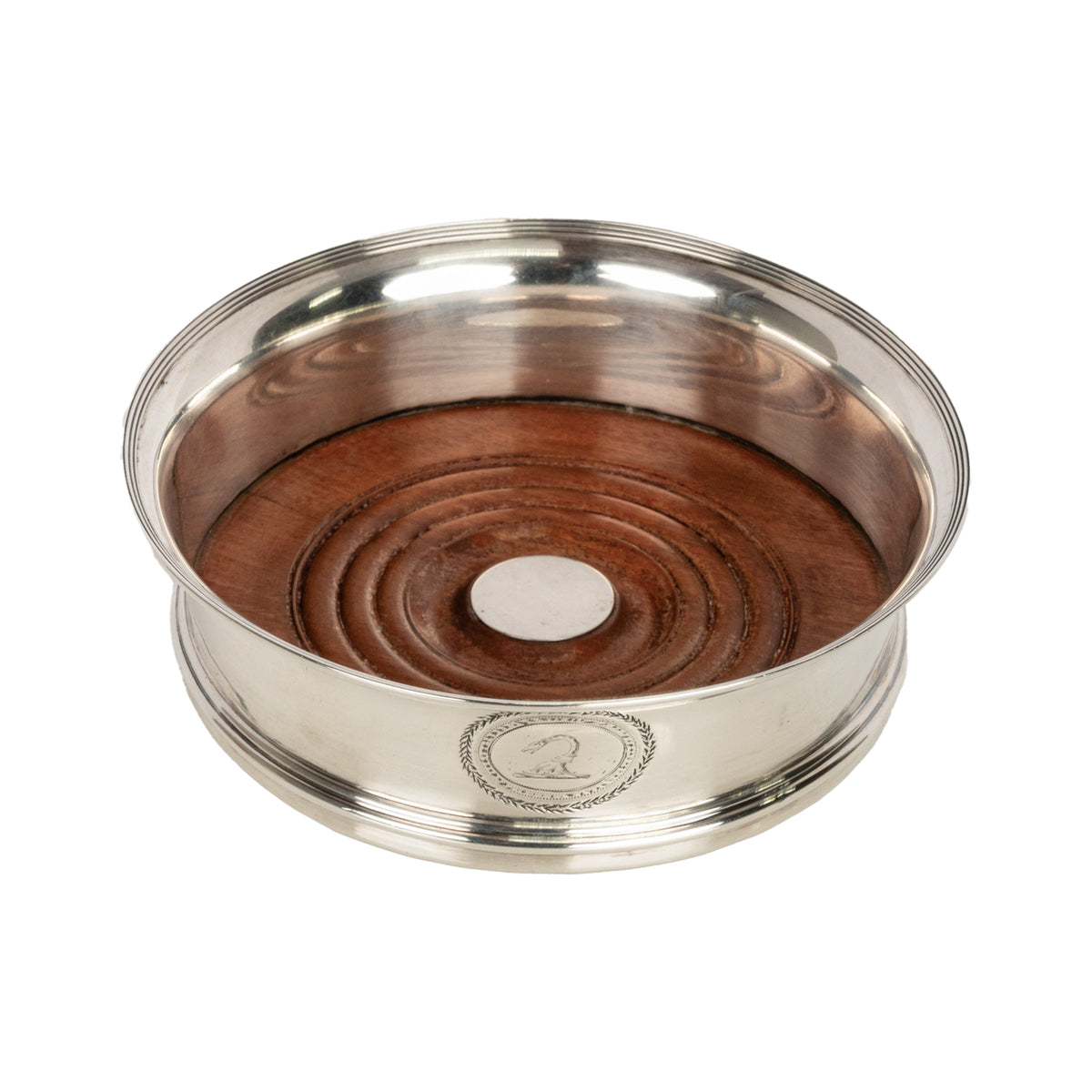 Antique Georgian Sterling Silver Wine Coaster Peter & Anne Bateman London 1799