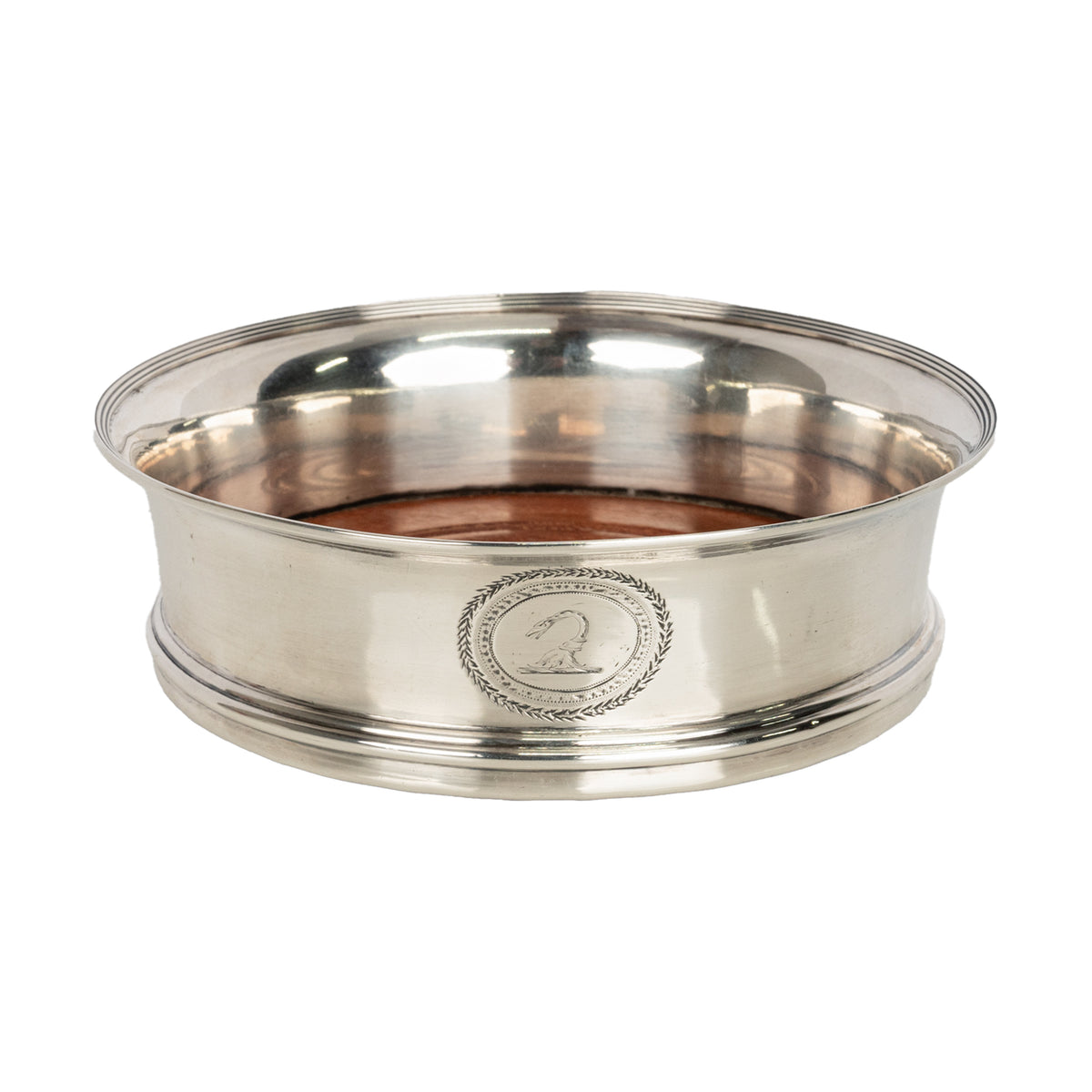 Antique Georgian Sterling Silver Wine Coaster Peter & Anne Bateman London 1799