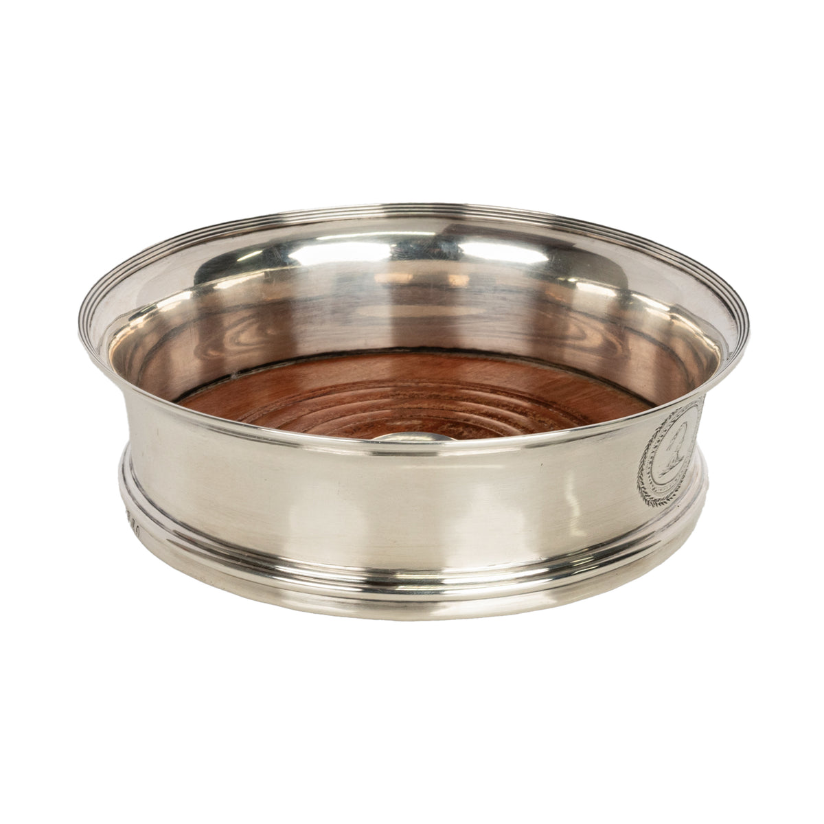 Antique Georgian Sterling Silver Wine Coaster Peter & Anne Bateman London 1799