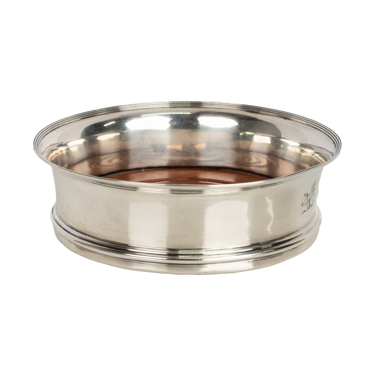 Antique Georgian Sterling Silver Wine Coaster Peter & Anne Bateman London 1799