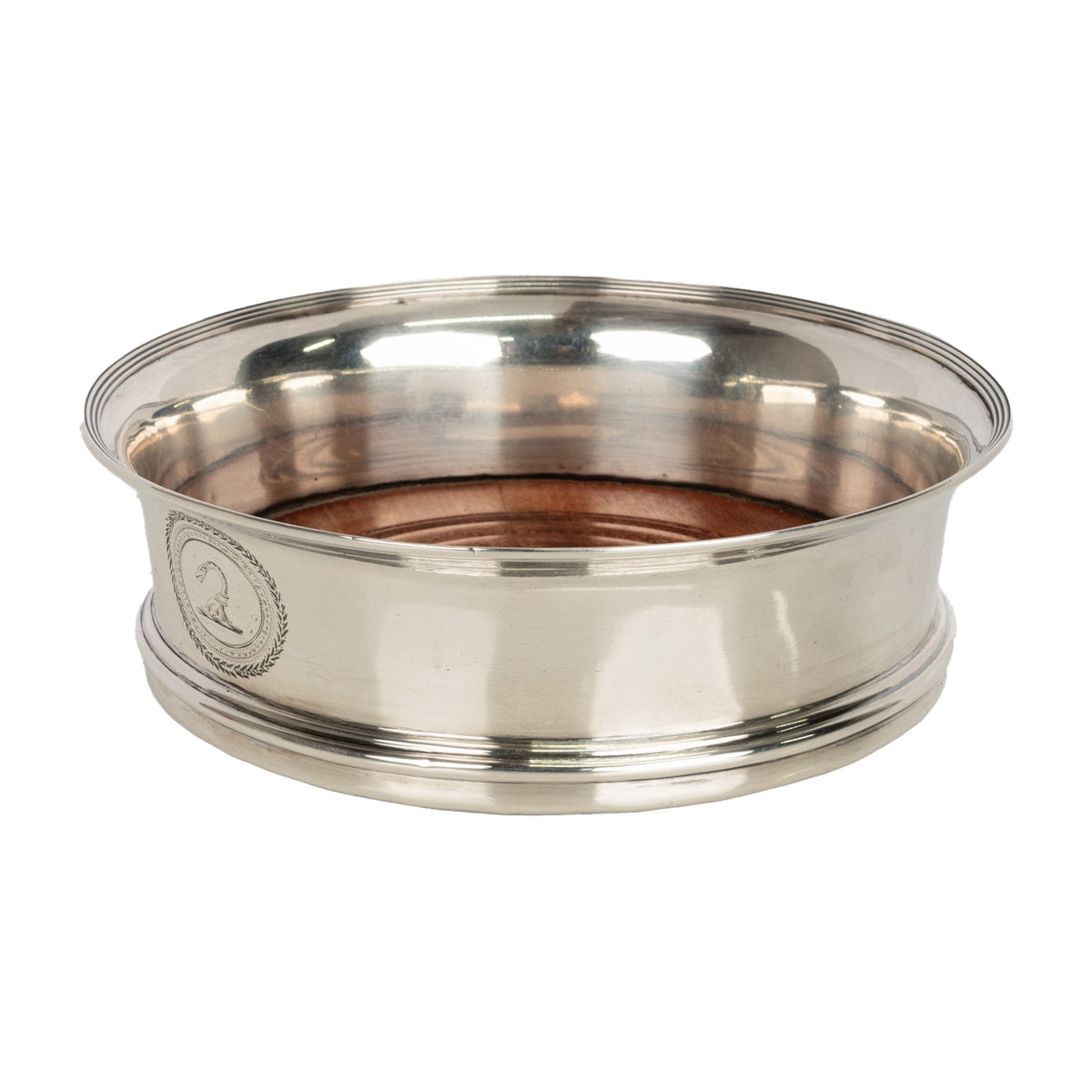 Antique Georgian Sterling Silver Wine Coaster Peter & Anne Bateman London 1799