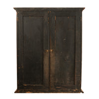Antique American Mercantile Store Curved Glass Oak Counter Top Display Cabinet