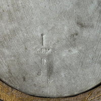 Pair Antique German Signed KPM Porcelain Handpainted Bride Portrait Plaques 1890